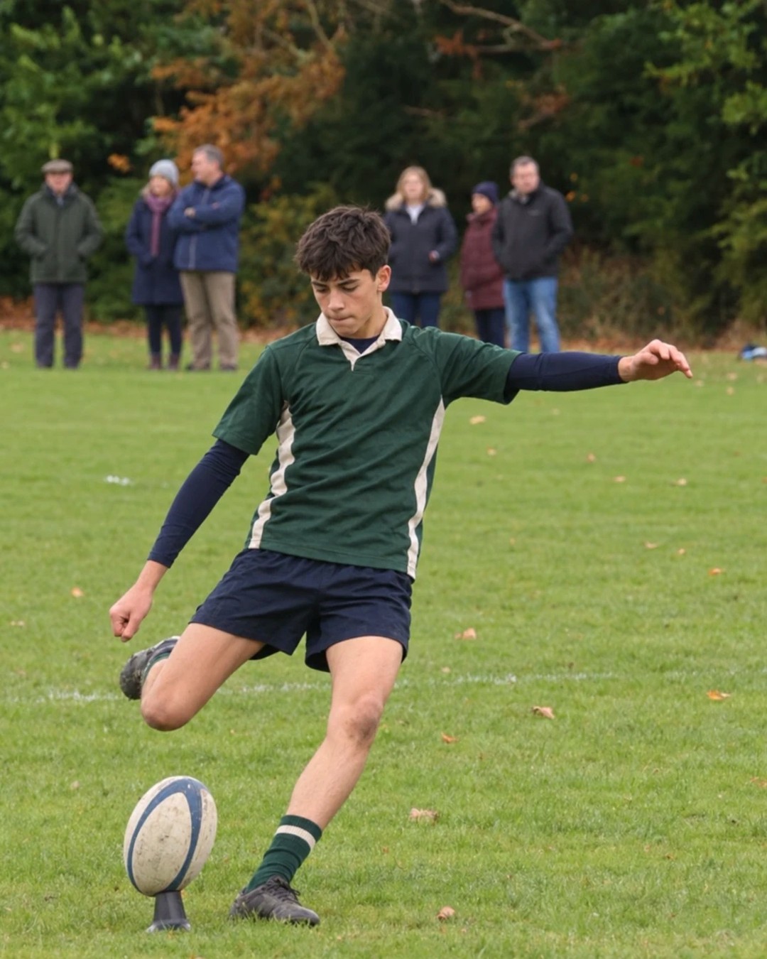 An Interlanguage student playing rugby in Ireland